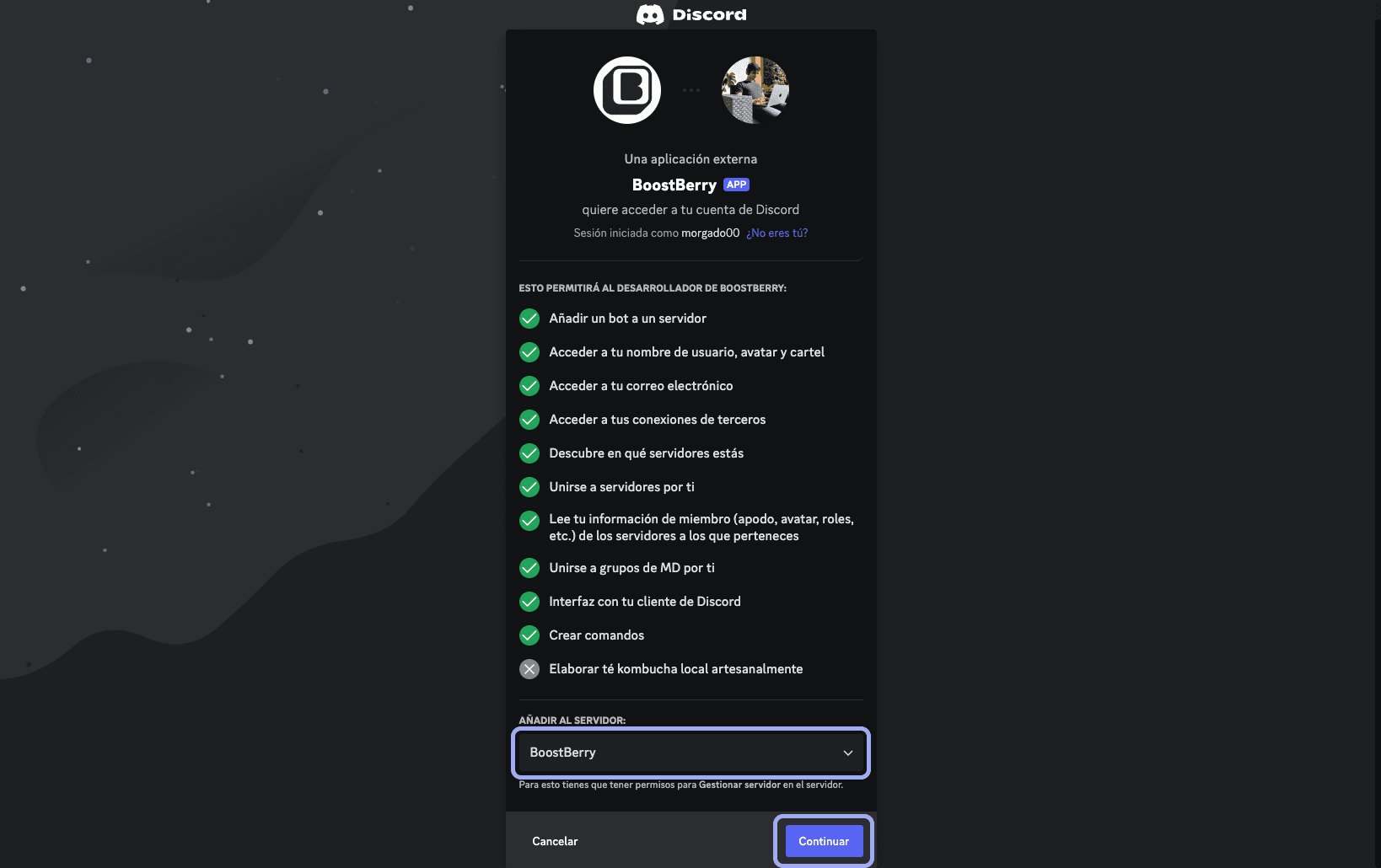 Create a discord Server